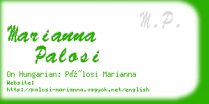 marianna palosi business card